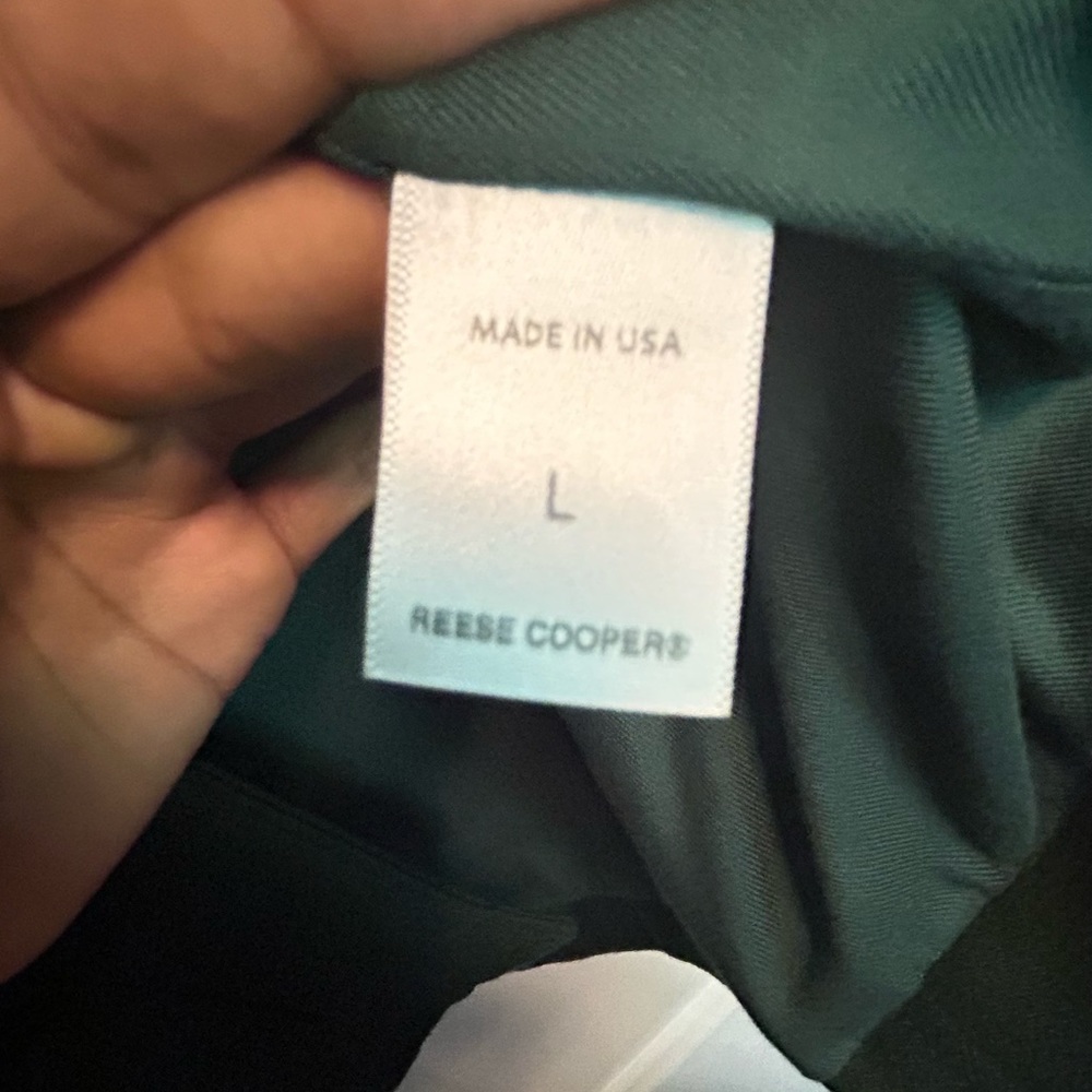 Reese cooper green button up jacket